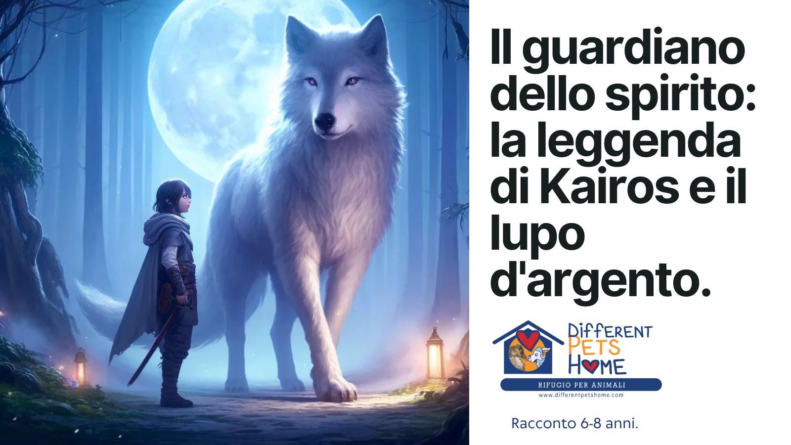 Il guardiano dello spirito: la leggenda di Kairos e il lupo d'argento.